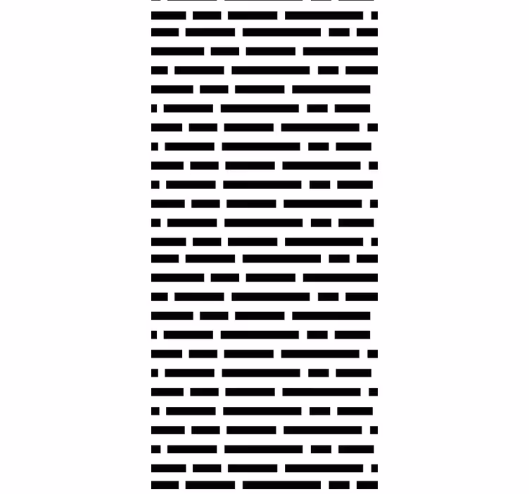 Vodoravna mreža tapeta z horizontalnimi linijami - TenStickers