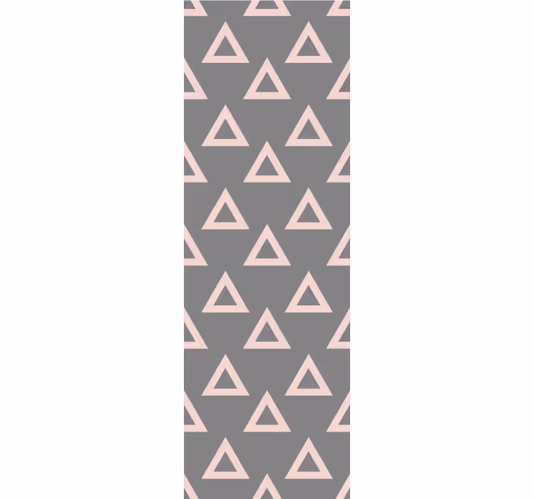 Trikotne motive geometrijski zidni papir - TenStickers
