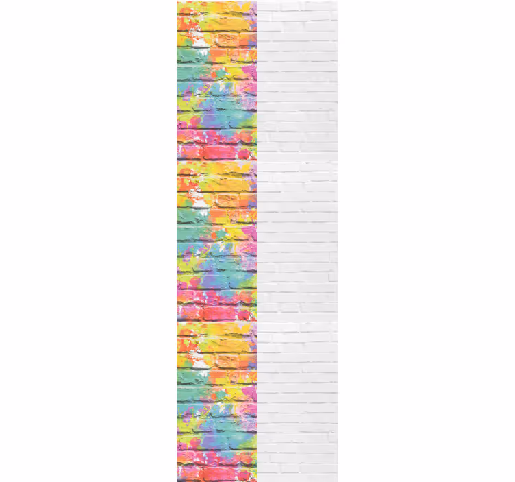 Pisani vzorci opeke opečnato ozadje - TenStickers