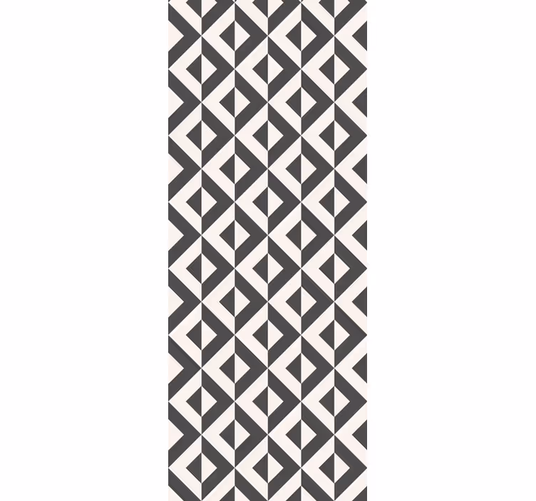 Oblikovanje geometrijskega vzorca Kopalniški tapeta - TenStickers