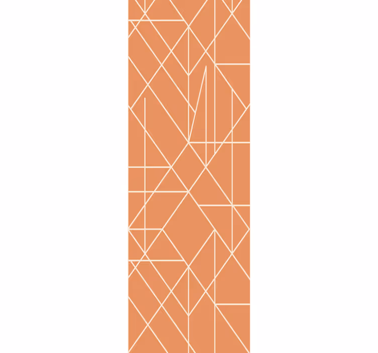 Geometrijski linearni geometrijski zidni papir - TenStickers