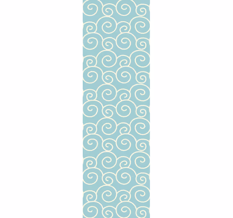 Vrtinčaste spirale Tapete z ornamentnimi motivi - TenStickers