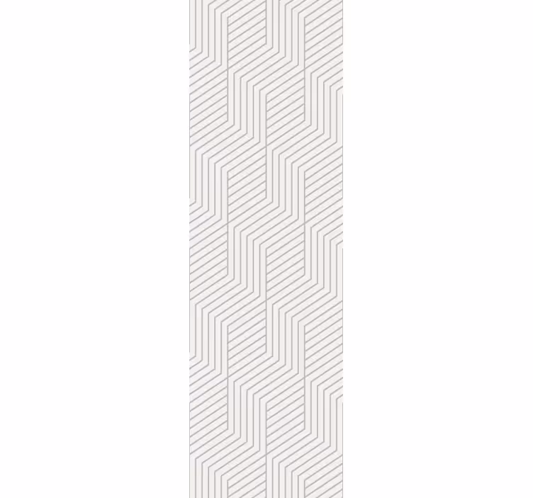 Linearni vzorec labirinta geometrijski zidni papir - TenStickers