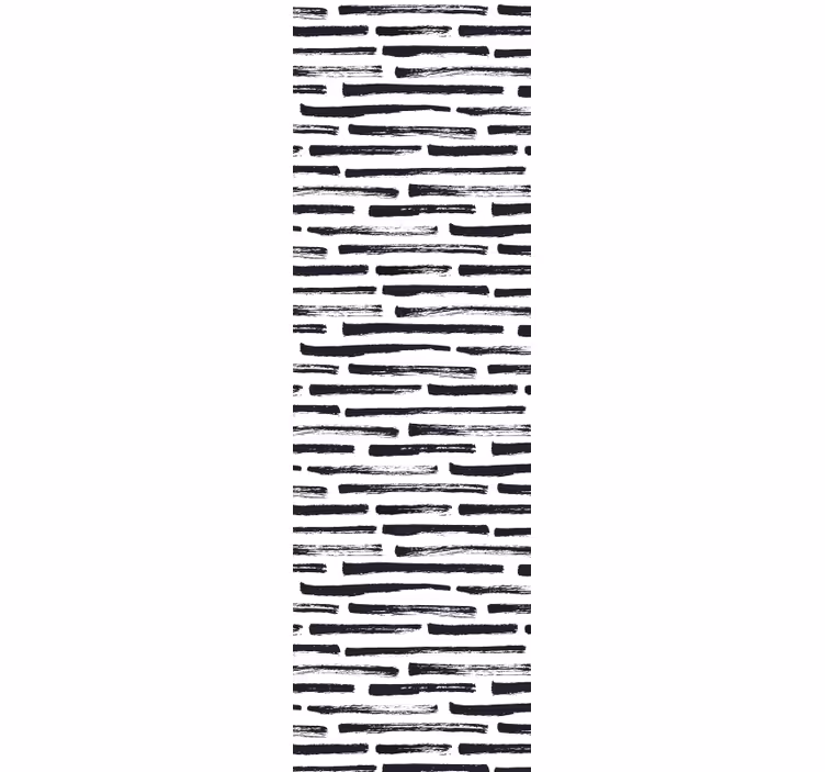 Abstraktni črtasti vzorec tapeta z horizontalnimi linijami - TenStickers