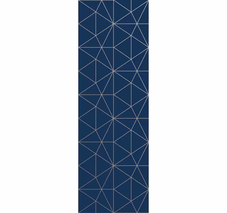 Geometrijski linijski vzorec geometrijski zidni papir - TenStickers