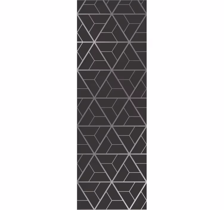 Geometrijski kubizem geometrijski zidni papir - TenStickers