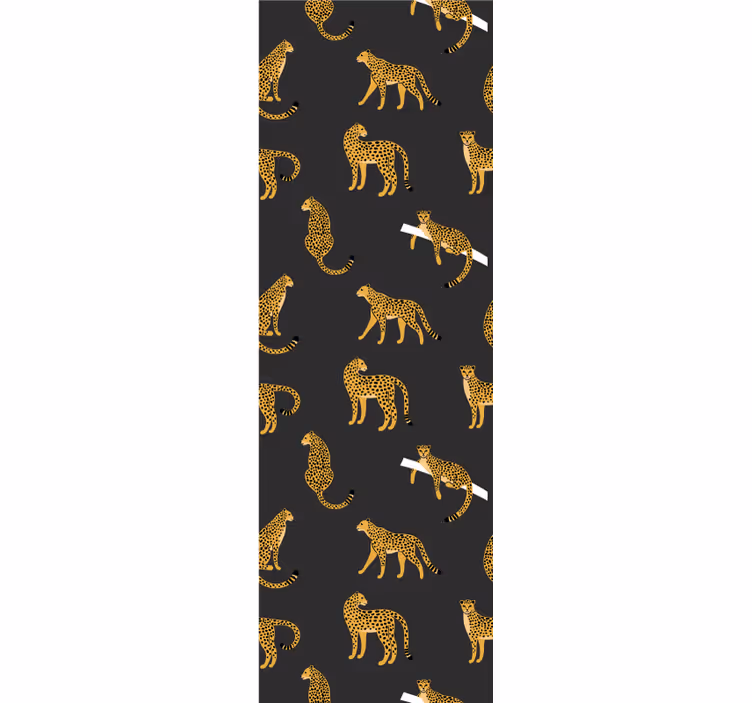 Motiv leopardjih peg leopardov ozadje - TenStickers