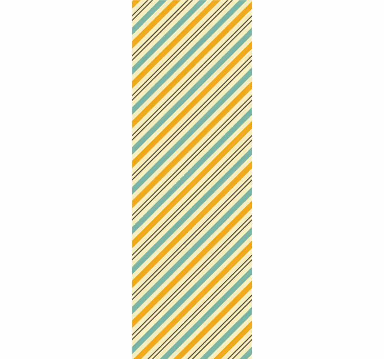 črtast diagonalni vzorec tapeta z horizontalnimi linijami - TenStickers