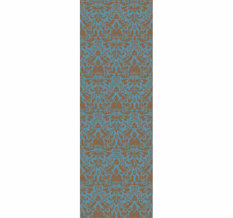 Zemeljske modre elegantne moderne tapeta - TenStickers