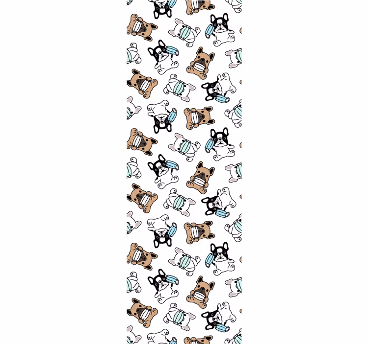 Pasji drsalci Tapete s psi - TenStickers