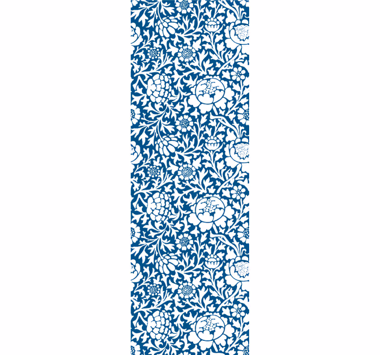 Motiv cvetlične elegance cvetlični ornamentalni zidni papir - TenStickers
