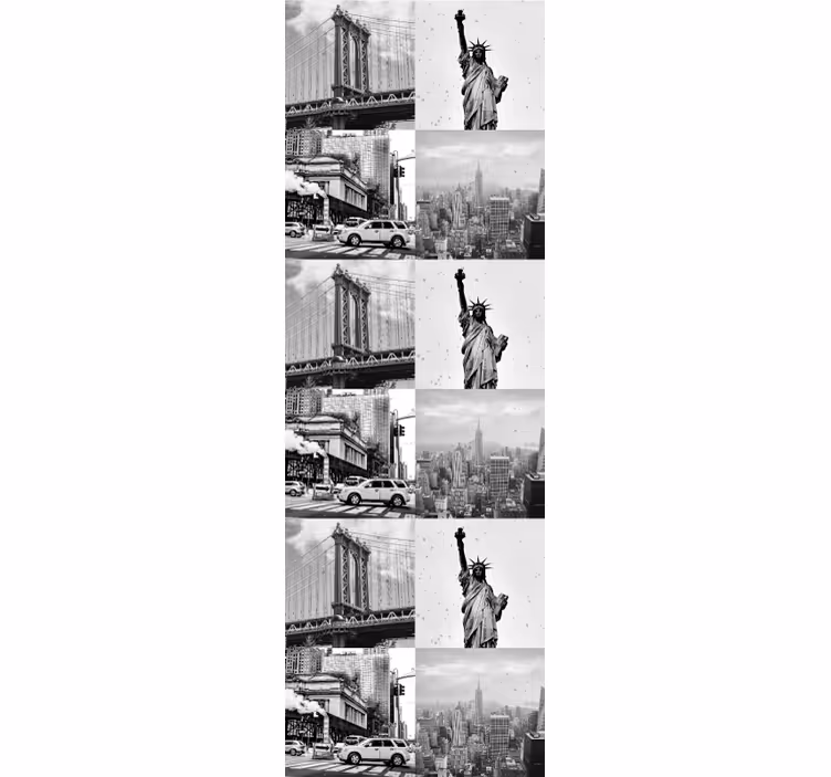 Urbana montaža Tapete z motivi New Yorka - TenStickers