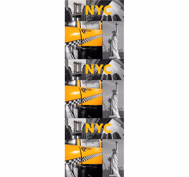 Urbani kolaž tapeta mesta in države - TenStickers