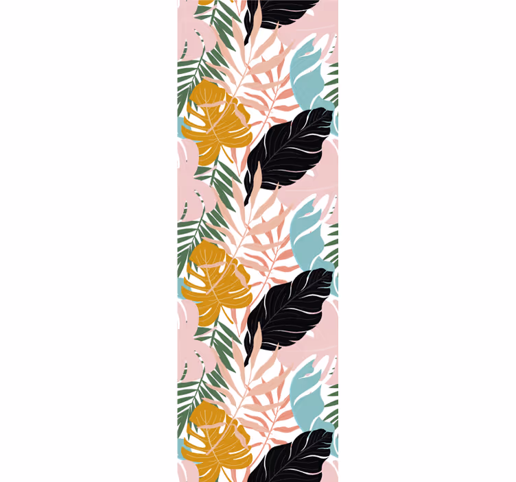Exotic foliage assortment tapeta z listi - TenStickers