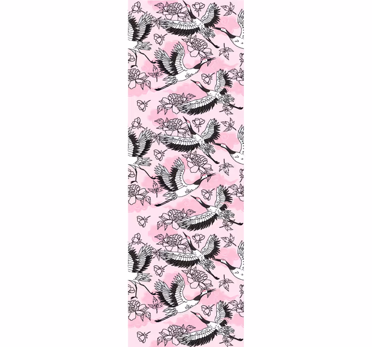 Vzorec leta metulja tapeta z živalmi - TenStickers