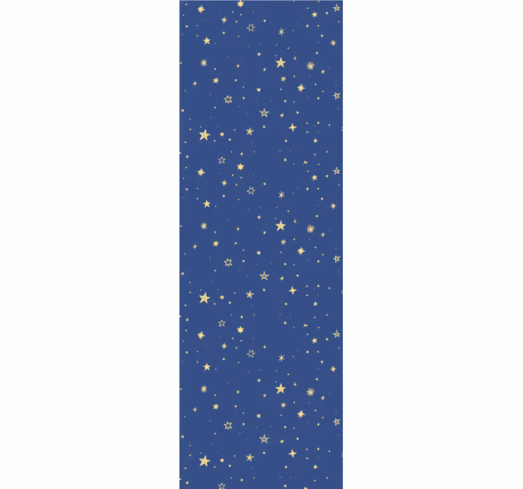 Navdih zvezdna noč tapeta z zvezdami - TenStickers