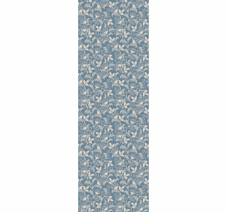 Cvetlični vintage vzorec cvetlični ornamentalni zidni papir - TenStickers