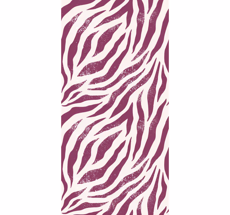 Zebraste črte zebra vzorec tapeta - TenStickers