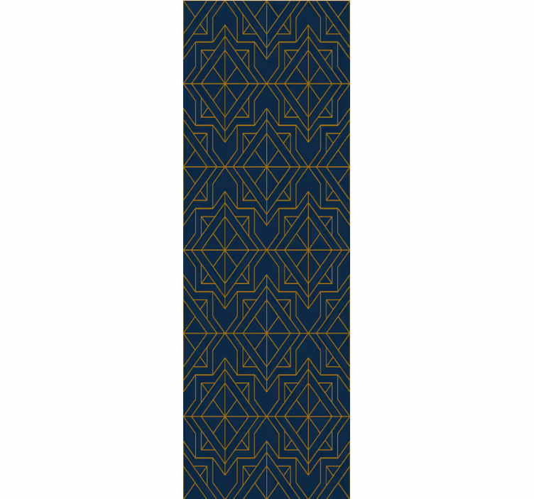 Geometrijski zvezdni vzorci geometrijski zidni papir - TenStickers