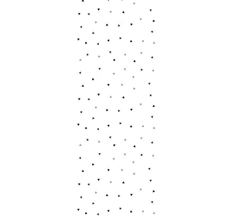 Razpršeni trikotniki geometrijski zidni papir - TenStickers
