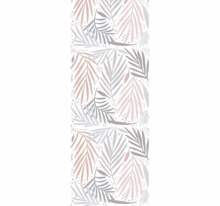 Grey and beige arrangement tapeta z listi - TenStickers