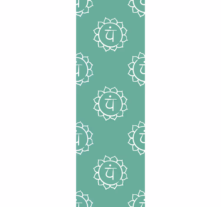 Sončna mandala Tapete z ornamentnimi motivi - TenStickers