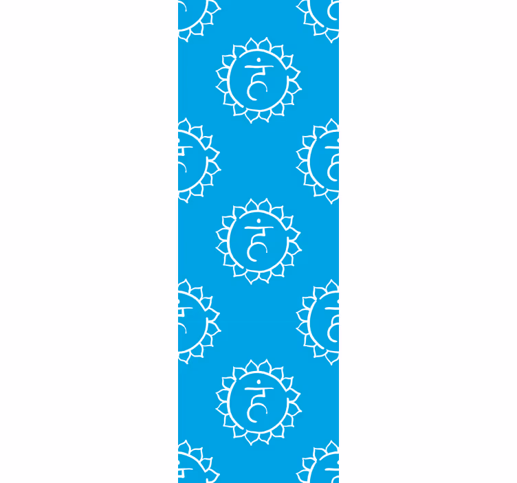 Okrašen sončni žarek Tapete z ornamentnimi motivi - TenStickers