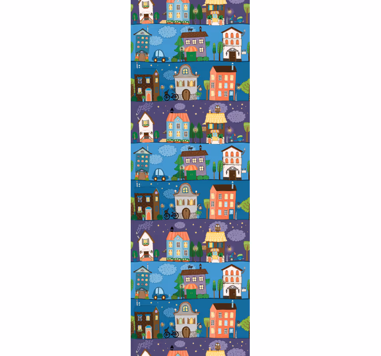 Urbana zgodba tapeta mesta in države - TenStickers