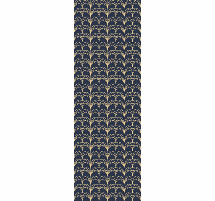 Art deco loki geometrijski zidni papir - TenStickers