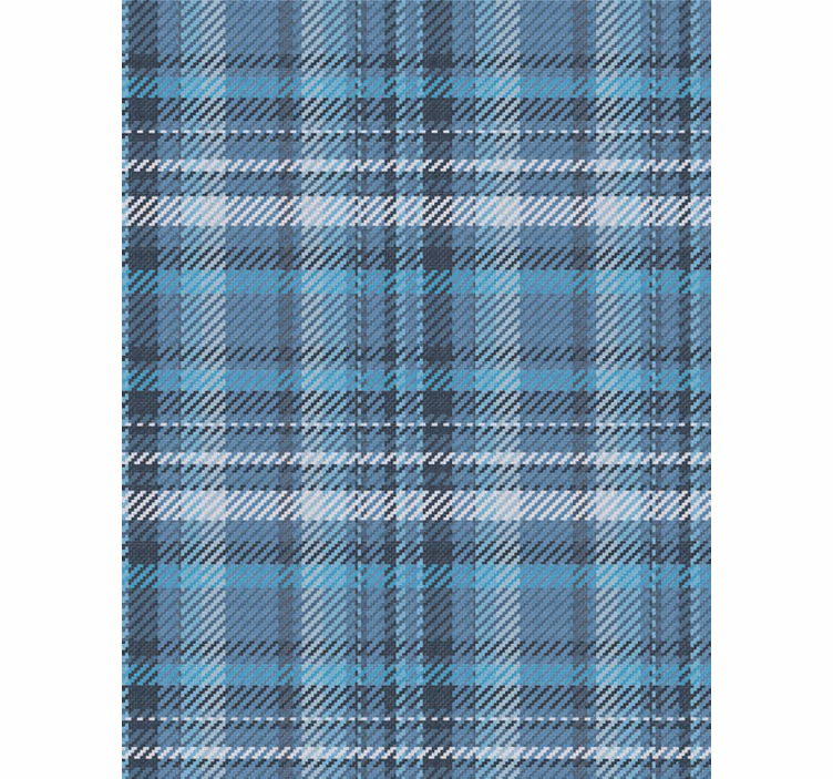 Karo vzorec tapeta z horizontalnimi linijami - TenStickers