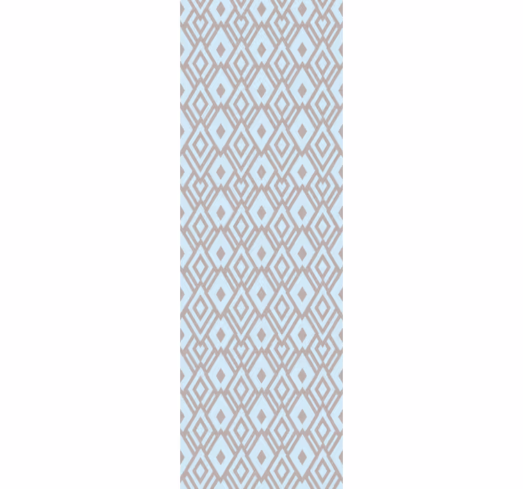 Geometrijski diamantni motiv geometrijski zidni papir - TenStickers
