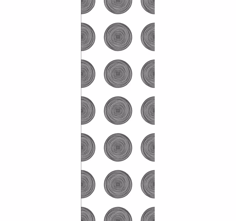 Circular wood patterns tapeta z vzorci in teksturami - TenStickers