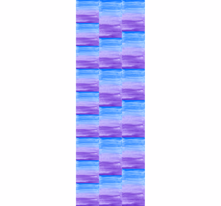 Poteza šahovnice geometrijski zidni papir - TenStickers