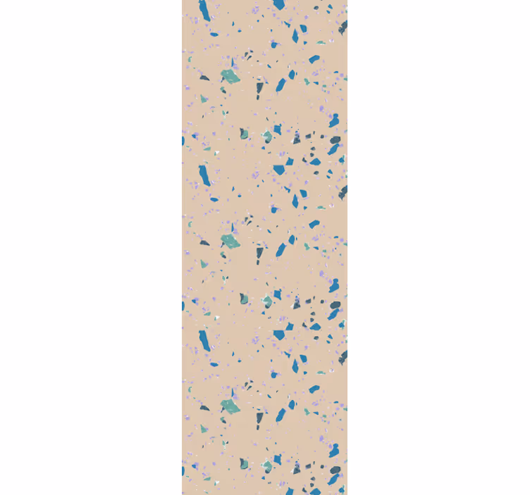 Pisane vinilne tapeta za sobo iz kamna terrazzo - TenStickers