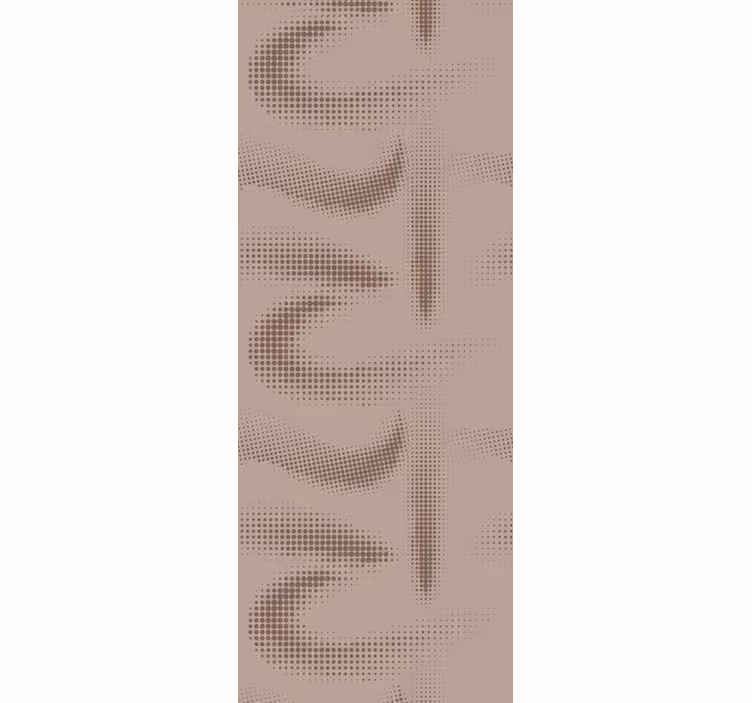 Sand effect patterned waves tapete z unikatnim dizajnom - TenStickers