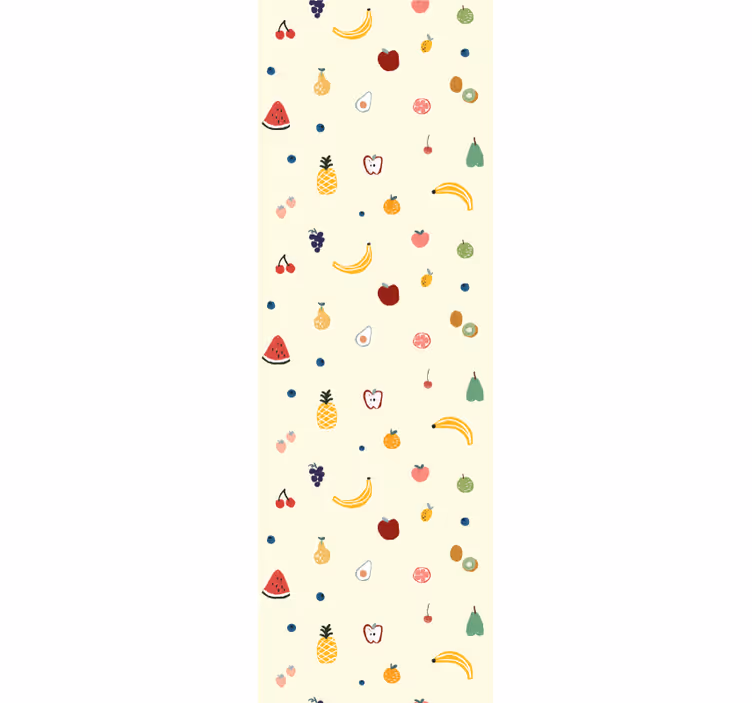 Fruit pattern design tapete za kuhinjo - TenStickers