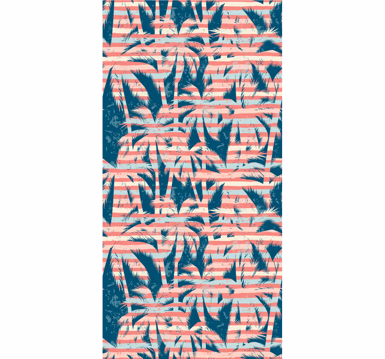 Vzorci palm tapeta narave - TenStickers