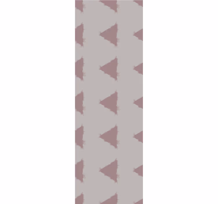 Stiliziran trikotni vzorec geometrijski zidni papir - TenStickers