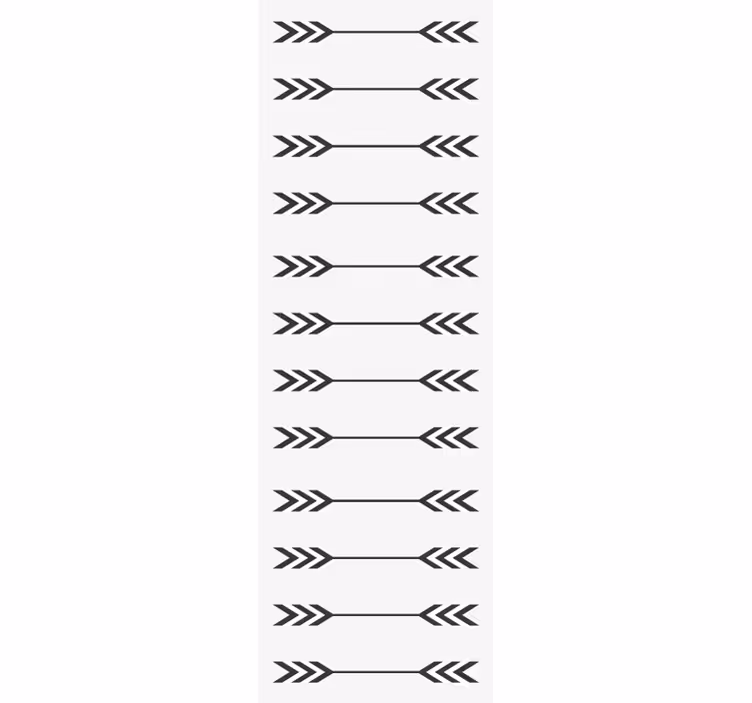 Minimalistični vzorec puščic moderno tapeta - TenStickers