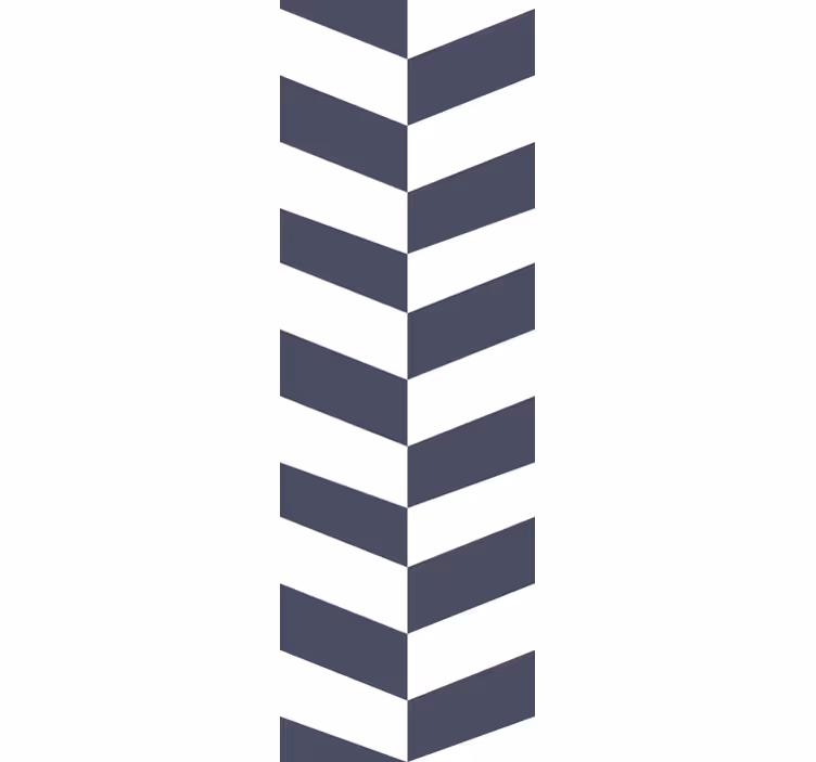 Oblike puščic ševron geometrijski zidni papir - TenStickers