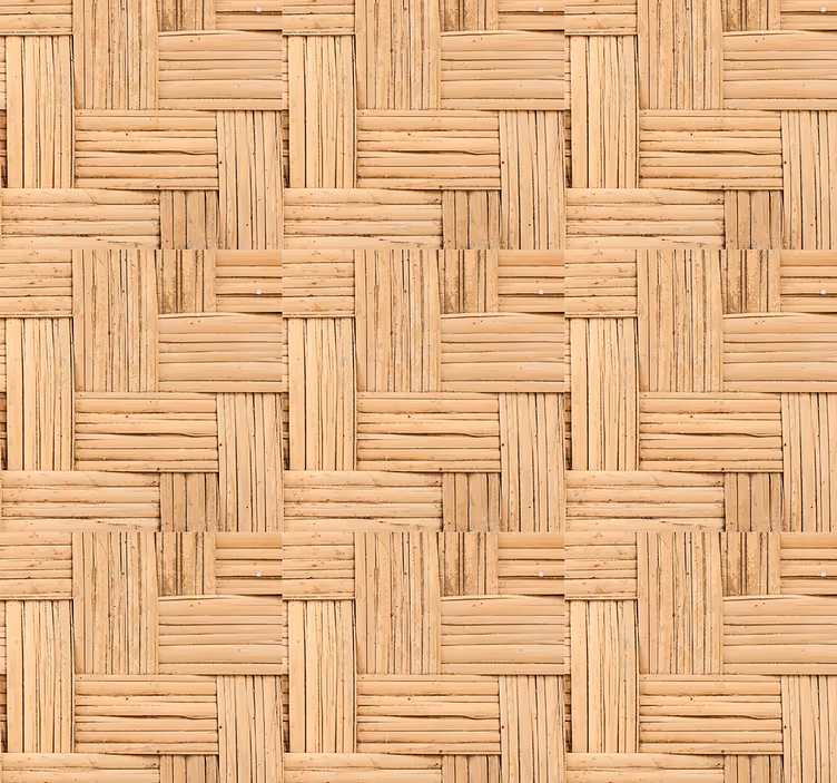 Tkan naravni vzorec Tapete z drugačnim besedilom - TenStickers