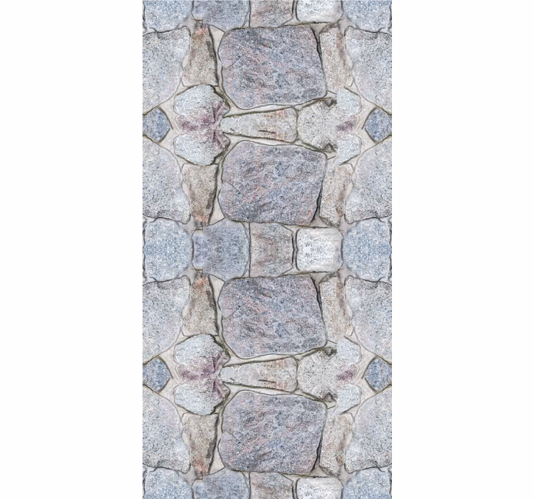 Realistic rustic stone pattern tapeta za dnevno sobo - TenStickers