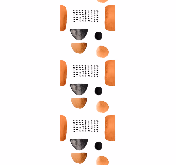 Vzorci modernih oblik geometrijski zidni papir - TenStickers