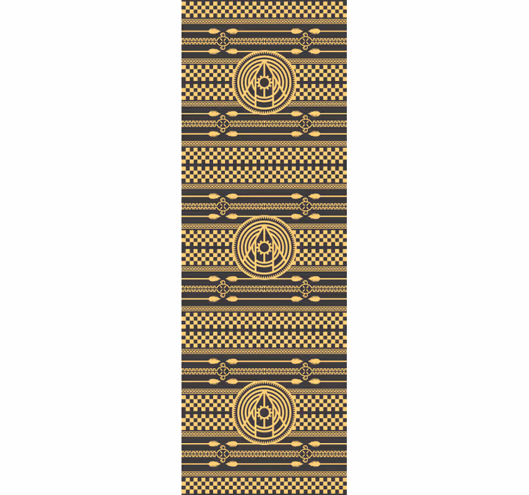 Geometrijski orientalski vzorci Hodnikovski tapeti - TenStickers