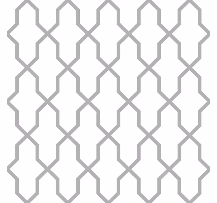 Siva harmonija geometrijski ozadje - TenStickers
