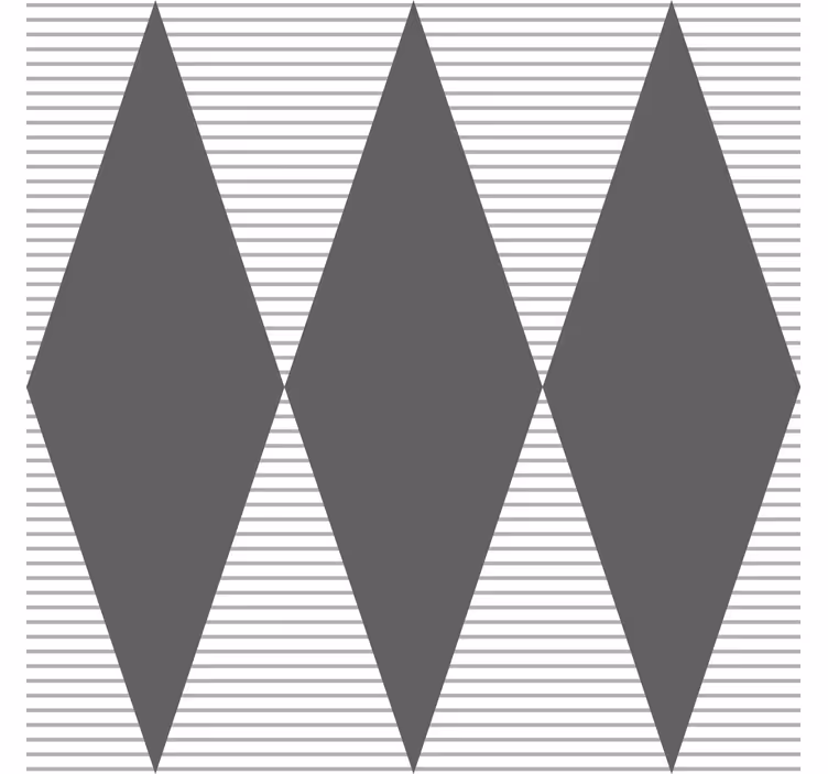 Siv diamantni vzorec geometrijski ozadje - TenStickers