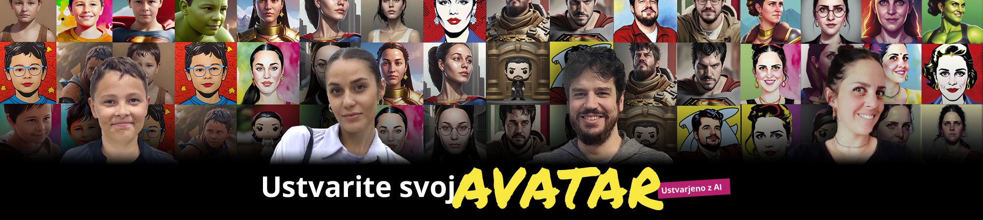 Ustvarite svoj avatar