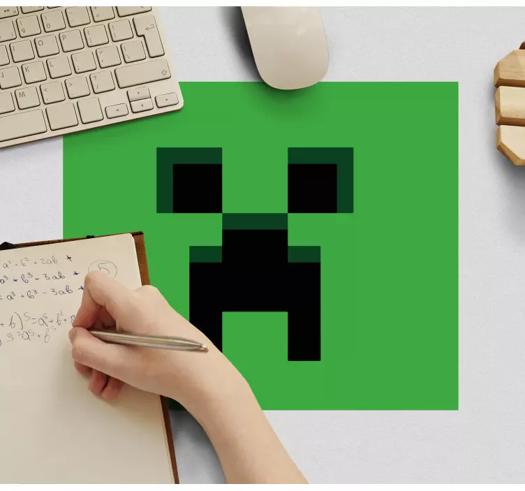 Creepers minecraft igralna podloga za miško - TenStickers