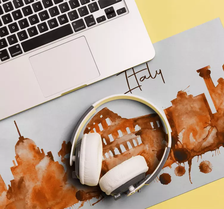 čudovito obzorje italijanske originalne podstavki za miško - TenStickers