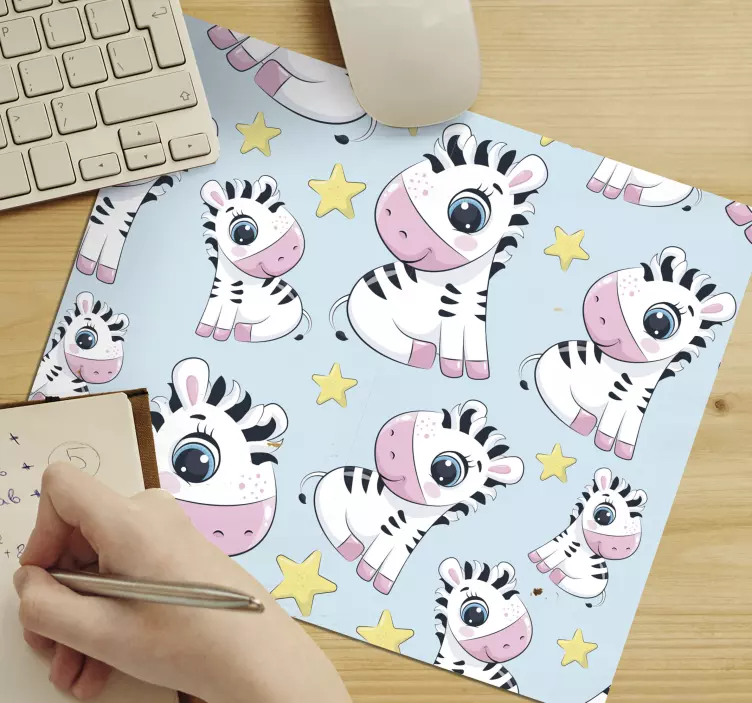 Ljubke miške zebra - TenStickers